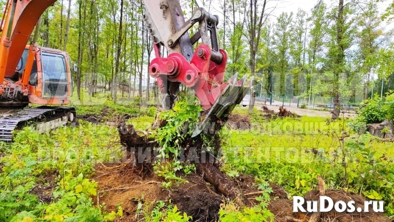 Крепкий корчеватель пней для спецтехники изображение 6