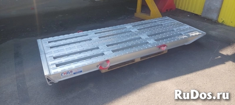 Аппарели алюминиевые на трал изображение 4