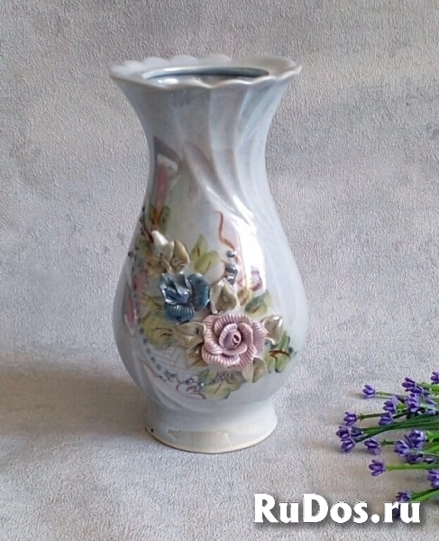 Ваза для цветов СССР фото