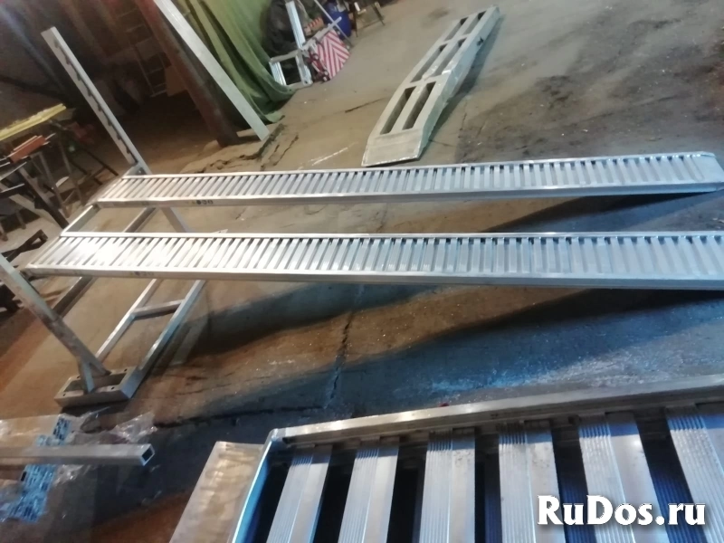 Алюминиевые сходни 4450 кг 3,5 м своё производство фотка