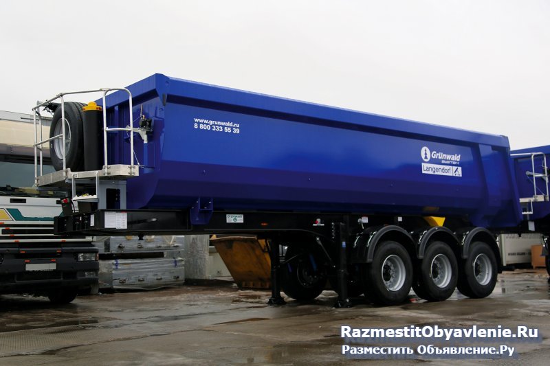 Самосвальный полуприцеп Грюнвальд  V-34 m3 изображение 3