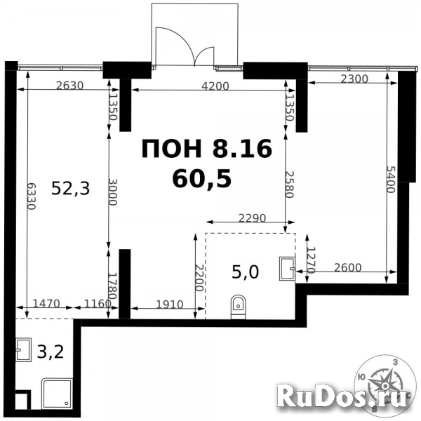 Продам коммерческую недвижимость 60.5 м2 изображение 3