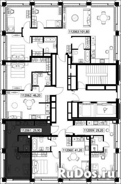 Продам 1 комнатную квартиру 29.9 м2 изображение 3