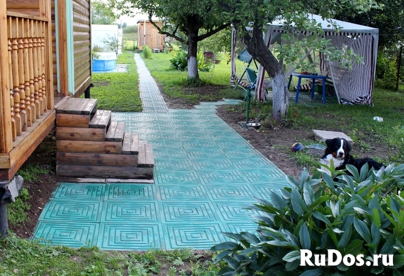 Сделай сам дорожки на даче – садовая дорожка быстро и надолго изображение 6