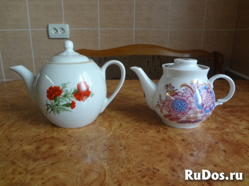 Чайники заварочные фарфоровые изображение 3