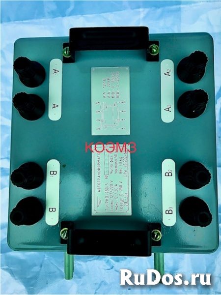 Автотрансформатор РНО-250-5 12/20А сеть 127/220В изображение 3