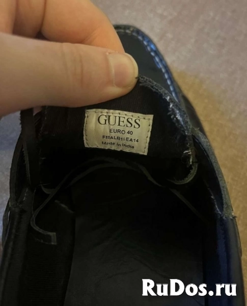 Кожаные мокасины Guess изображение 4