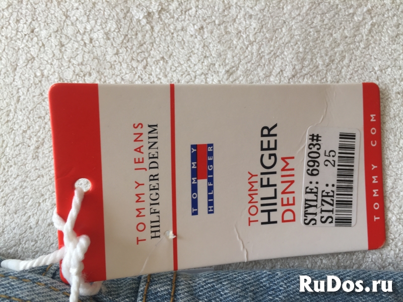 Шорты женские новые tommy hilfiger 27-26 размер 44-46 джинсовые г изображение 4