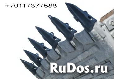 Зубья, адаптеры, коронки, защита ковшей экскаваторов фото