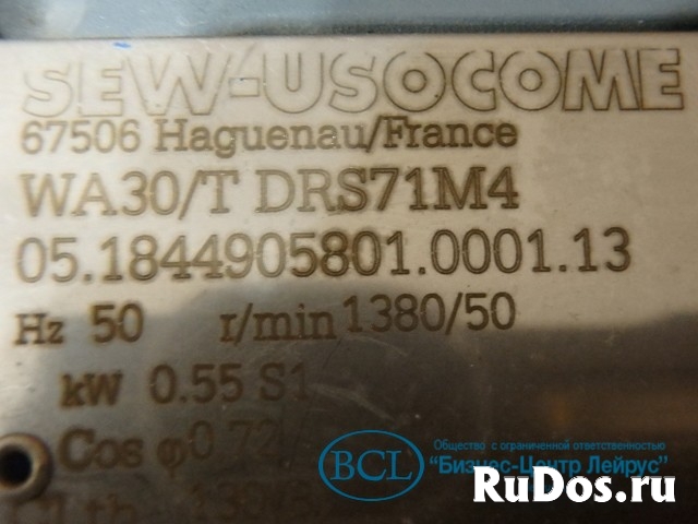 Мотор-редуктор S e w - u s o c o m e WA30/T DRS71M4 изображение 6