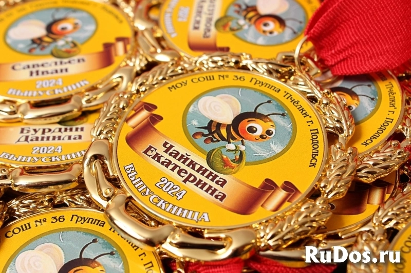Медали для детских садов школ спорта и творчества фотка