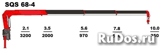 Бортовой КамАЗ 4308-3084-69 с КМУ XCMG SQS 68-4  (2024) фотка