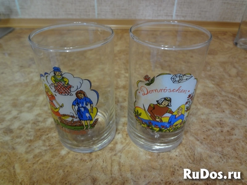 Стаканы стеклянные ГДР изображение 4