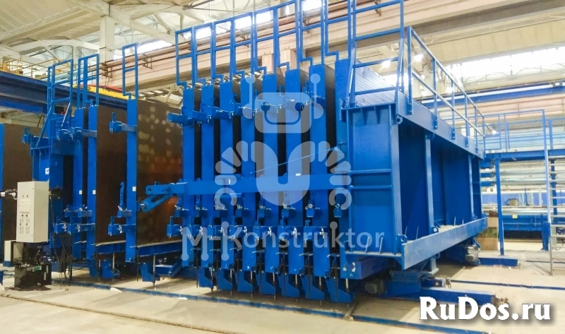 Кассетная установка для производства стеновых панелей фотка