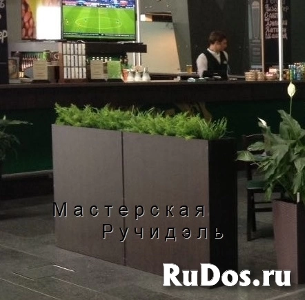 Большое кашпо напольное для цветов изображение 6