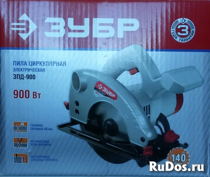 ПИЛА Циркулярная сетевая новая и новый диск запасной изображение 11