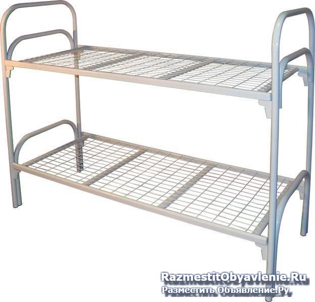 Одноярусные металлические кровати фото