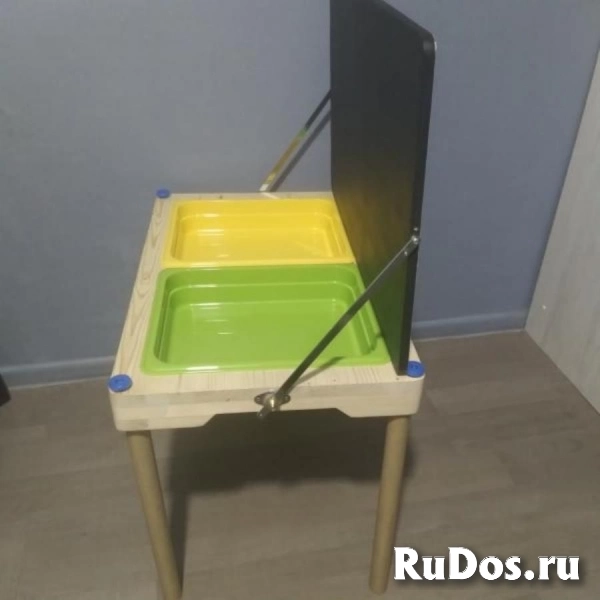 Стол песочница магнитно-меловой IKEA flisat икея фотка