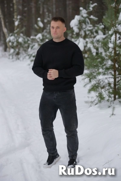 Свитшот мужской с начесом фотка