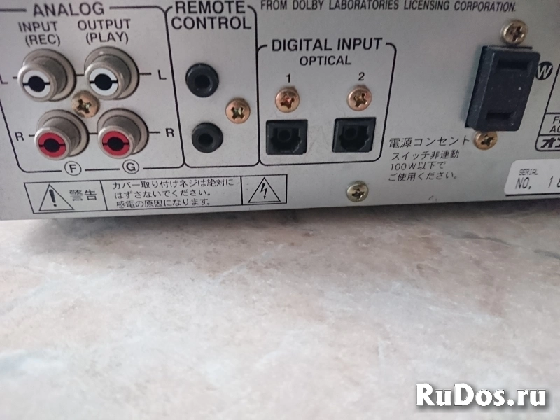 Мини-дисковая дека Onkyo MD-105 изображение 9