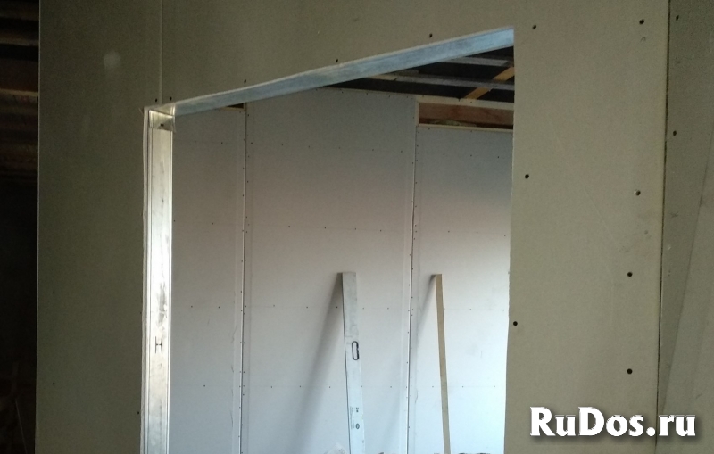 Монтаж гипсокартона. Услуги плотника  в  Красноярске изображение 11