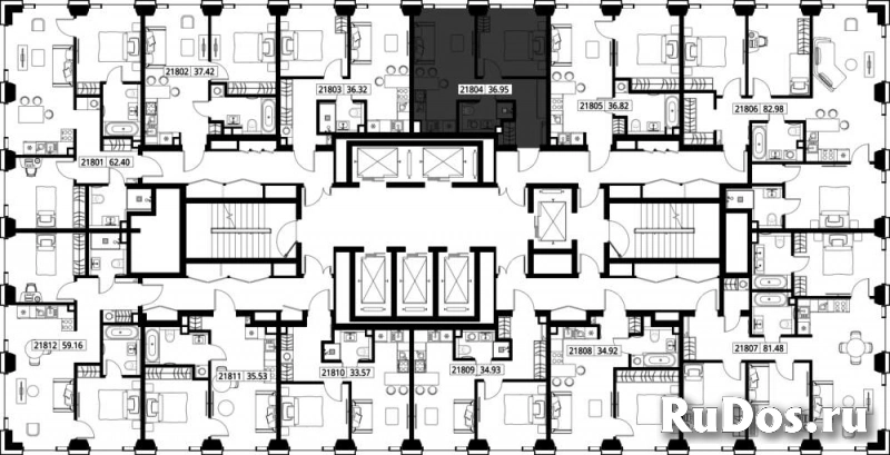 Продам 1 комнатную квартиру 36.95 м2 изображение 3