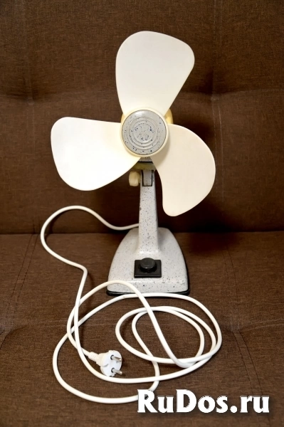 Вентилятор настольный «Орбита» вэ-6Р, СССР фото