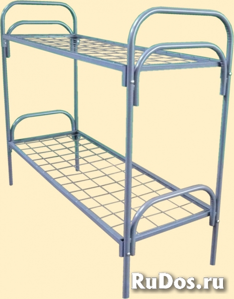 Бюджетные кровати металлические в хостелы изображение 4