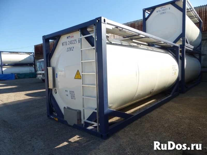 Танк-контейнер (контейнер-цистерна) тип Т11 объём 24000 литров изображение 6