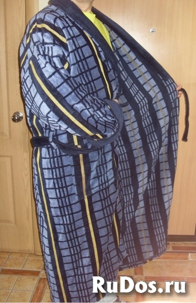 Халат мужской махровый. изображение 3