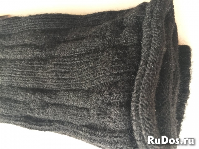 Гетры новые trasparenze 42 44 46 48 u s m l черные вязаные шерсть изображение 4