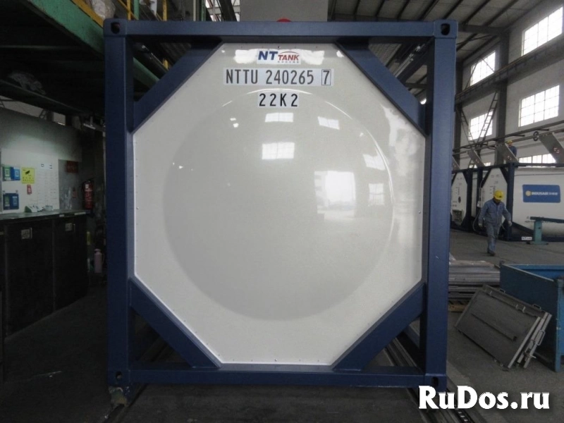 Танк-контейнер тип Т11 объём 24м3 для перевозки компонентов эмульсионных взрывчатых веществ, новый изображение 6