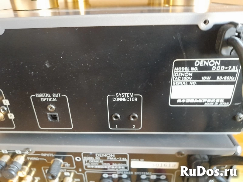 Музыкальный кoмплeкт DENОN 7.5L    Madе in Jараn. изображение 9