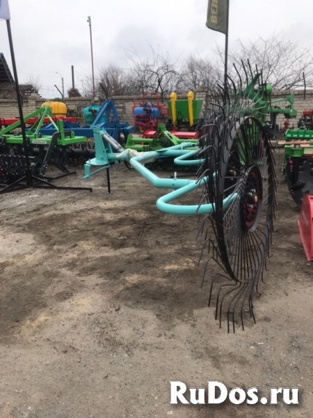 Грабли-ворошилки OGR усиленные 3.3м (5ти колесные) изображение 3