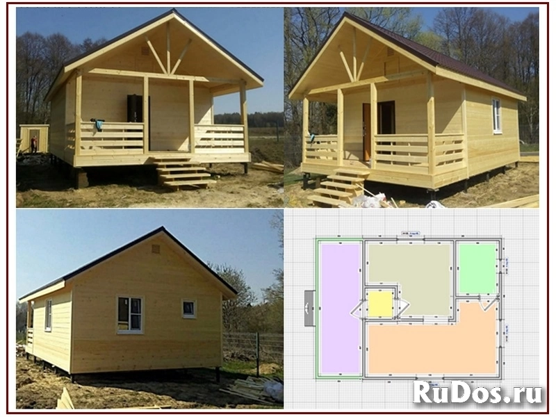 Каркасный домик изображение 9