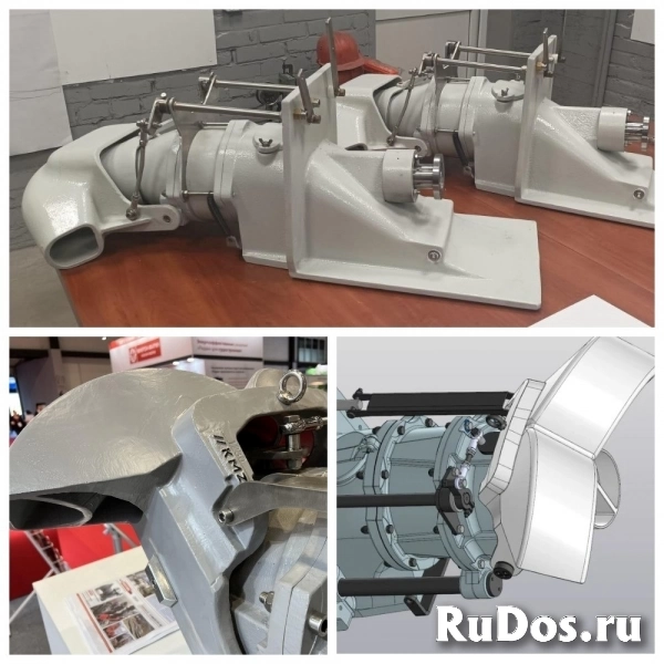 Водомётные движители собственного производства KMZjet изображение 3