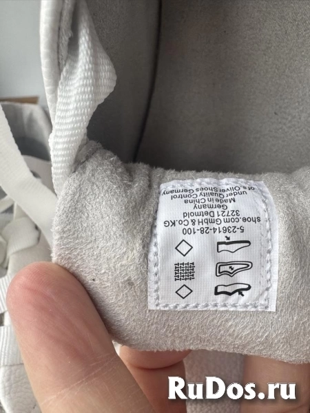 Кроссовки Oliwer белые женские 39 размер кожзам новые платформа кеды кроссы спортивные слипоны обувь на шнурках изображение 7