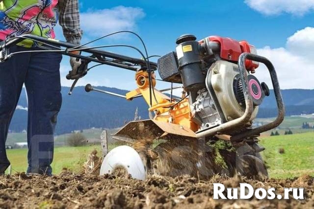 Вскопать прополоть огород землю. скосить траву в Артеме фотка