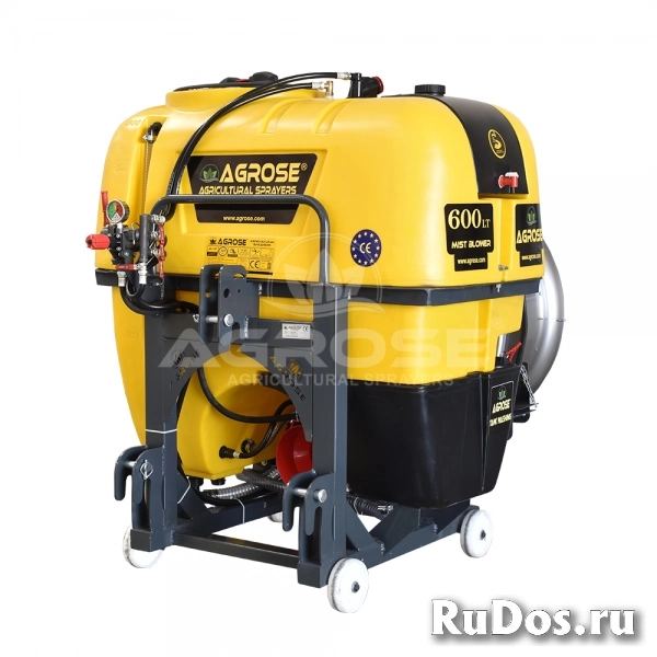 Навесной садовый опрыскиватель с вентилятором 75см-600л- изображение 3