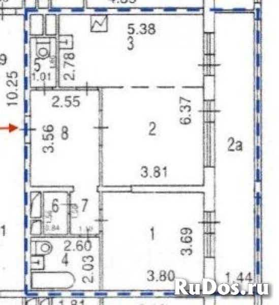Продам 2 комнатную квартиру 70 м2 изображение 4