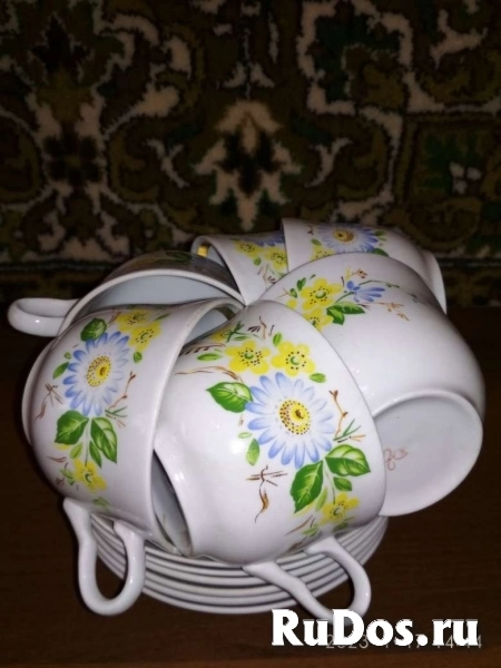 продам новый чайный сервиз 1980год сделано в СССР фото