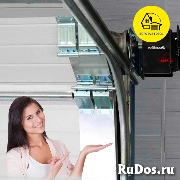 Автоматика для секционных ворот - 1 день монтажа изображение 4