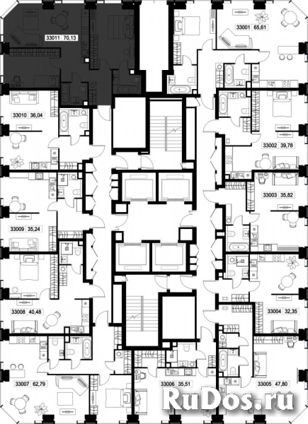 Продам 2 комнатную квартиру 70.13 м2 изображение 3