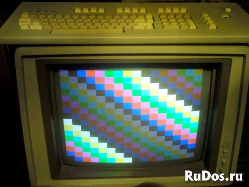 Tektronix 4111 цветной графический 19" терминал изображение 4