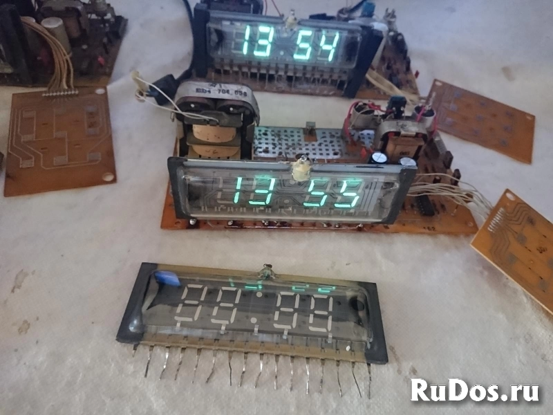 Часы электронные цифровые 4 штуки фотка