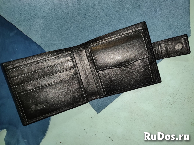 Кожаный кошелек на заказ изображение 3