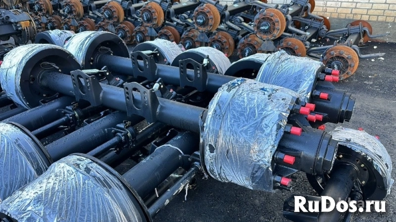 Ось L1 прицепа в сборе 12 тонн изображение 3