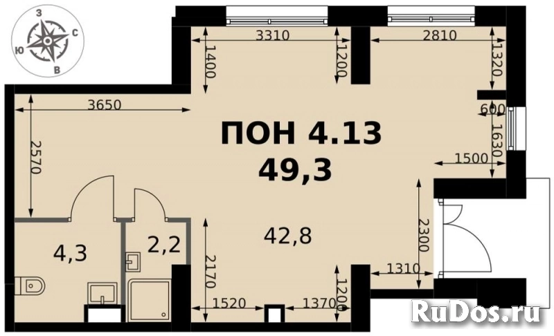 Продам коммерческую недвижимость 49.3 м2 изображение 3