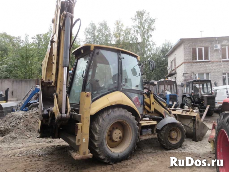 Экскаватор-погрузчик CAT 428, 2012 г, макс. опции фотка