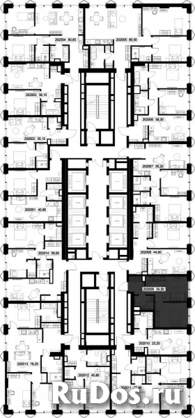 Продам 1 комнатную квартиру 34.5 м2 изображение 3
